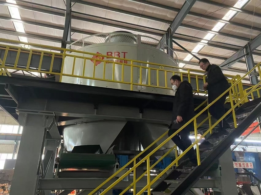 Кирпичная мольная мельница 90 2.2 2.2 1.5kw с 5300*4600*6500 мм размера