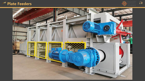 120 тонн/ч устройство подачи цепной пластины для производства глиняного кирпича, заводская машина для подачи коробок