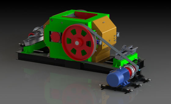 Машина для производства глиняного кирпича с высокоскоростным дробильным станком тонкого помола для подготовки сырья и улучшения пластичности кирпича