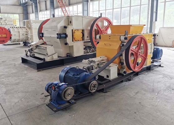 Диаметр входного сигнала марганца стальной 20mm дробилки ролика двойного зуба высокоскоростной