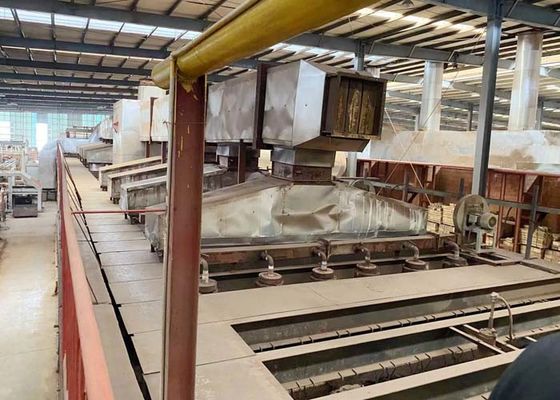 Автоматическая производственная линия для изготовления глиняных полых блоков с туннельной сушилкой и большой мощностью 800 тонн в день