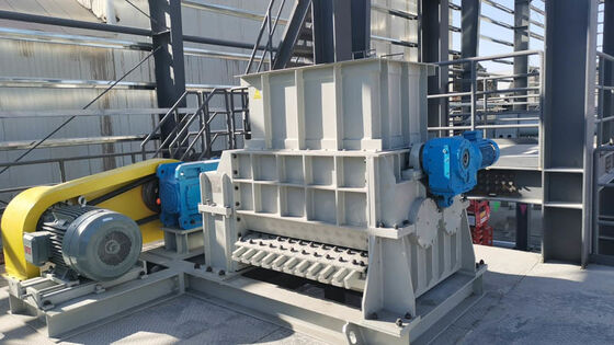 От 30 до 120 тонн/ч серого двойного зубного роликового дробилки сырье дробилки для изготовления глиняного кирпича от производителя BBT